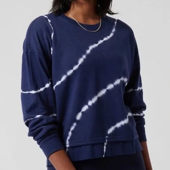 Athleta Sundown Tie Dye Sweatshirt 2.0 - Picture 1 of 11